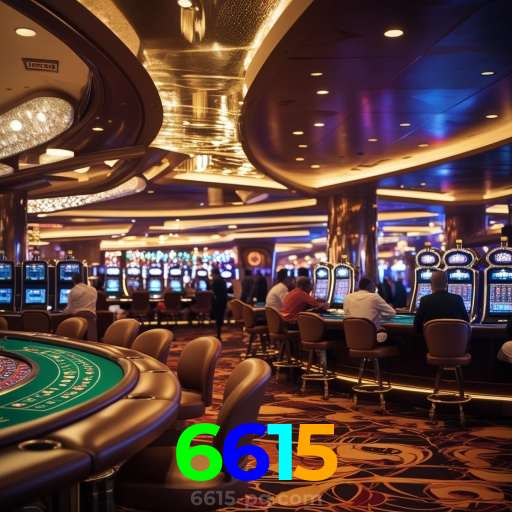 Jogos de cassino na 6615: roleta, blackjack e slots